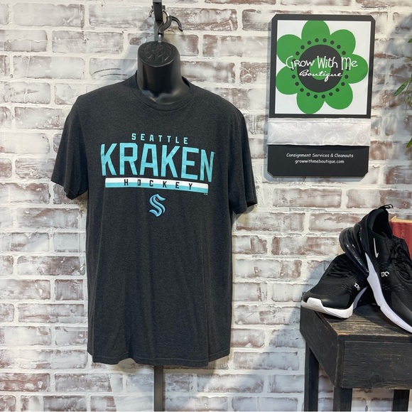 Champion Seattle Kraken Men's Gray T-Shirt - Picture 1 of 5
